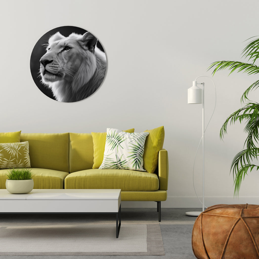 WHISPERS OF MAJESTY Round Wall Art