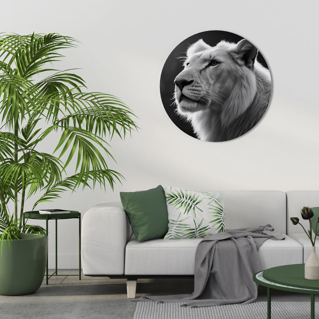 WHISPERS OF MAJESTY Round Wall Art