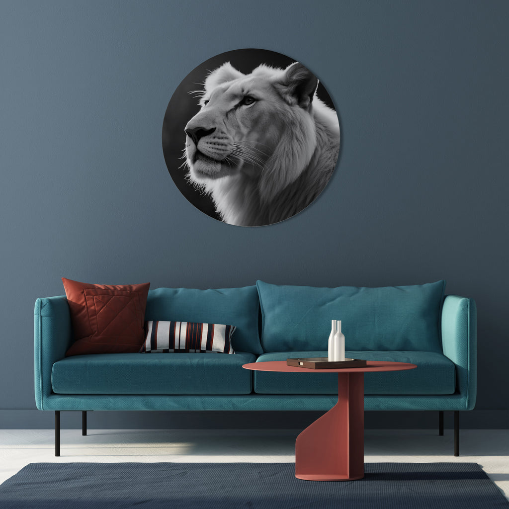 WHISPERS OF MAJESTY Round Wall Art