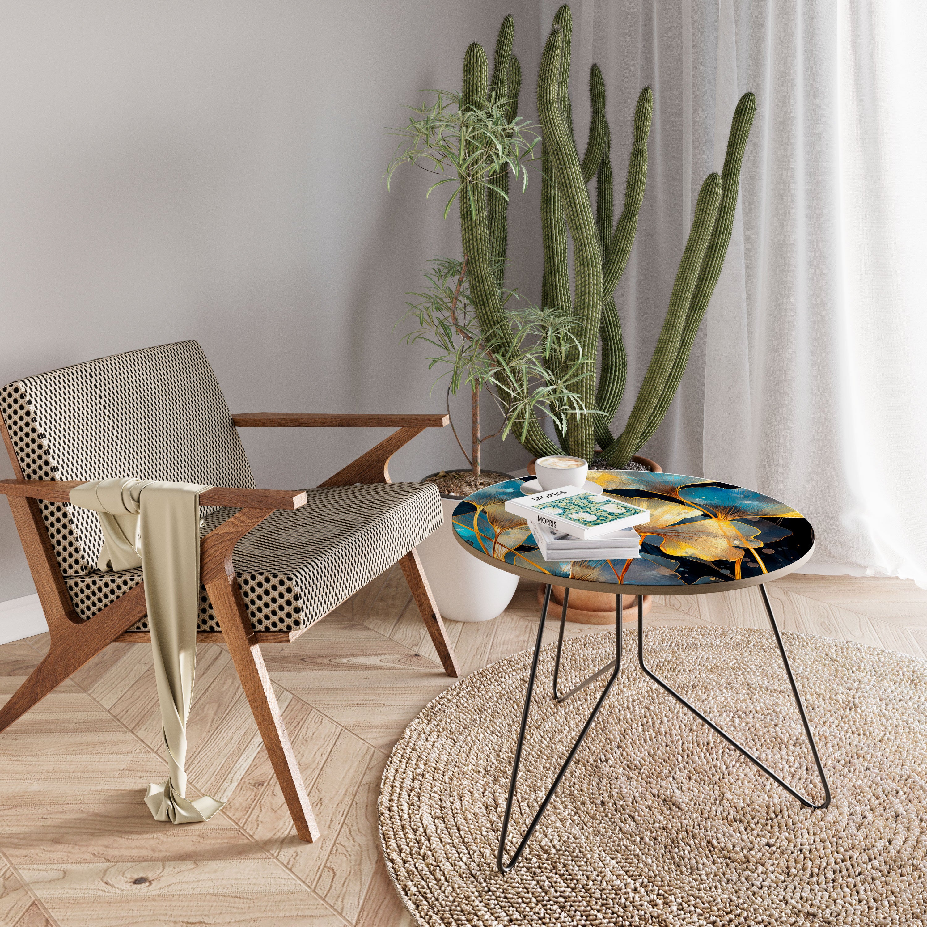 Mesa de centro GLIMMERING GINKGO DREAMS 69