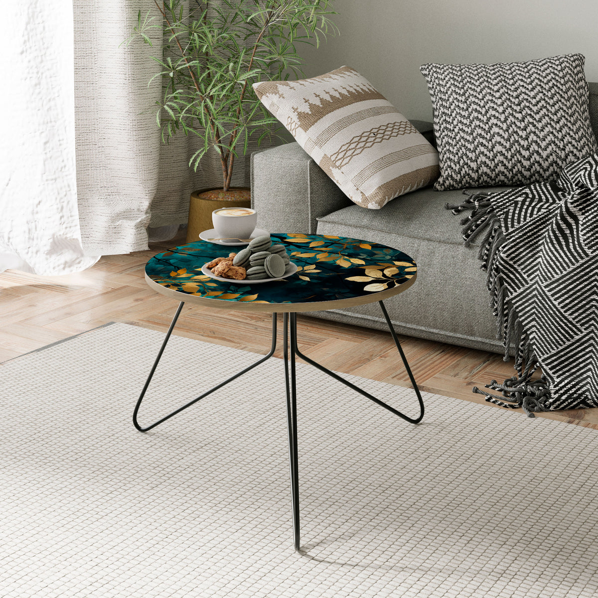 LUSH TURQUOISE Coffee Table