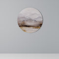 MISTY HORIZONS UNVEILED Round Wall Art