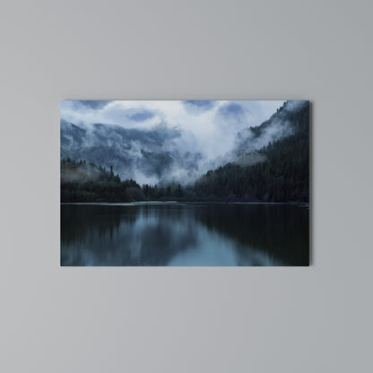 MYSTICAL MIST REFLECTIONS Cuadro en lienzo horizontal