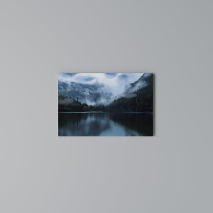 MYSTICAL MIST REFLECTIONS Cuadro en lienzo horizontal