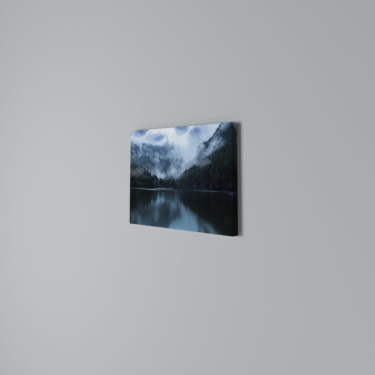 MYSTICAL MIST REFLECTIONS Cuadro en lienzo horizontal