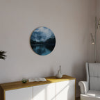 MYSTICAL MIST REFLECTIONS Decoración de Pared Redonda