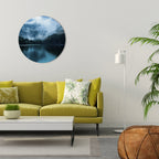 MYSTICAL MIST REFLECTIONS Decoración de Pared Redonda