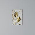 MARBLE MEETS NATURE Cuadro en lienzo vertical