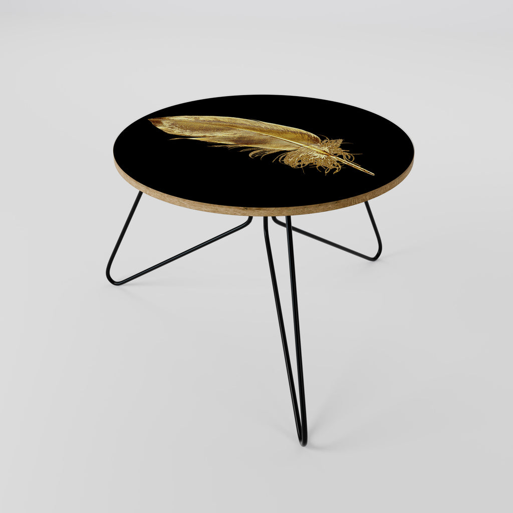 SHIMMERING FEATHER GRACE Coffee Table 60