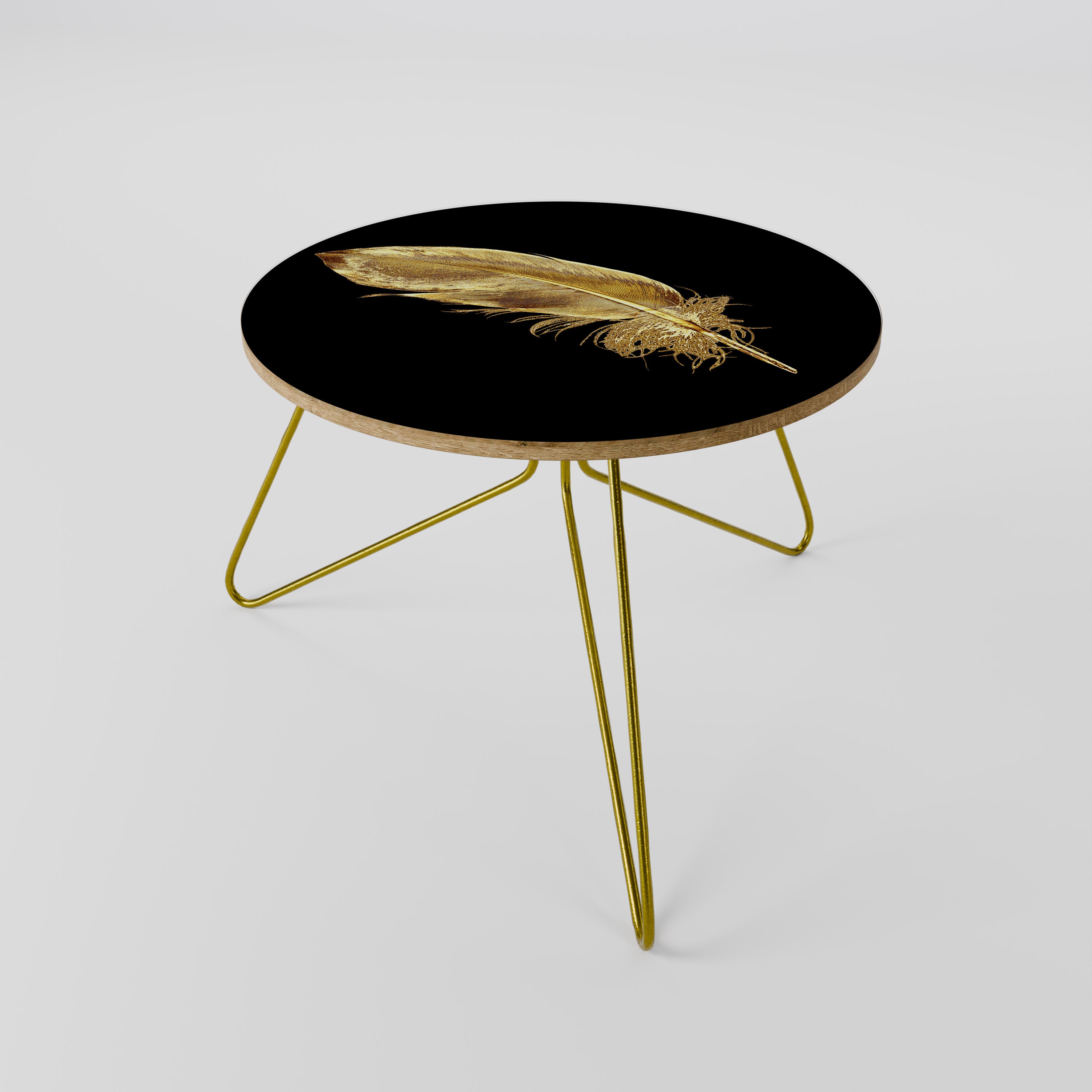 SHIMMERING FEATHER GRACE Coffee Table 60