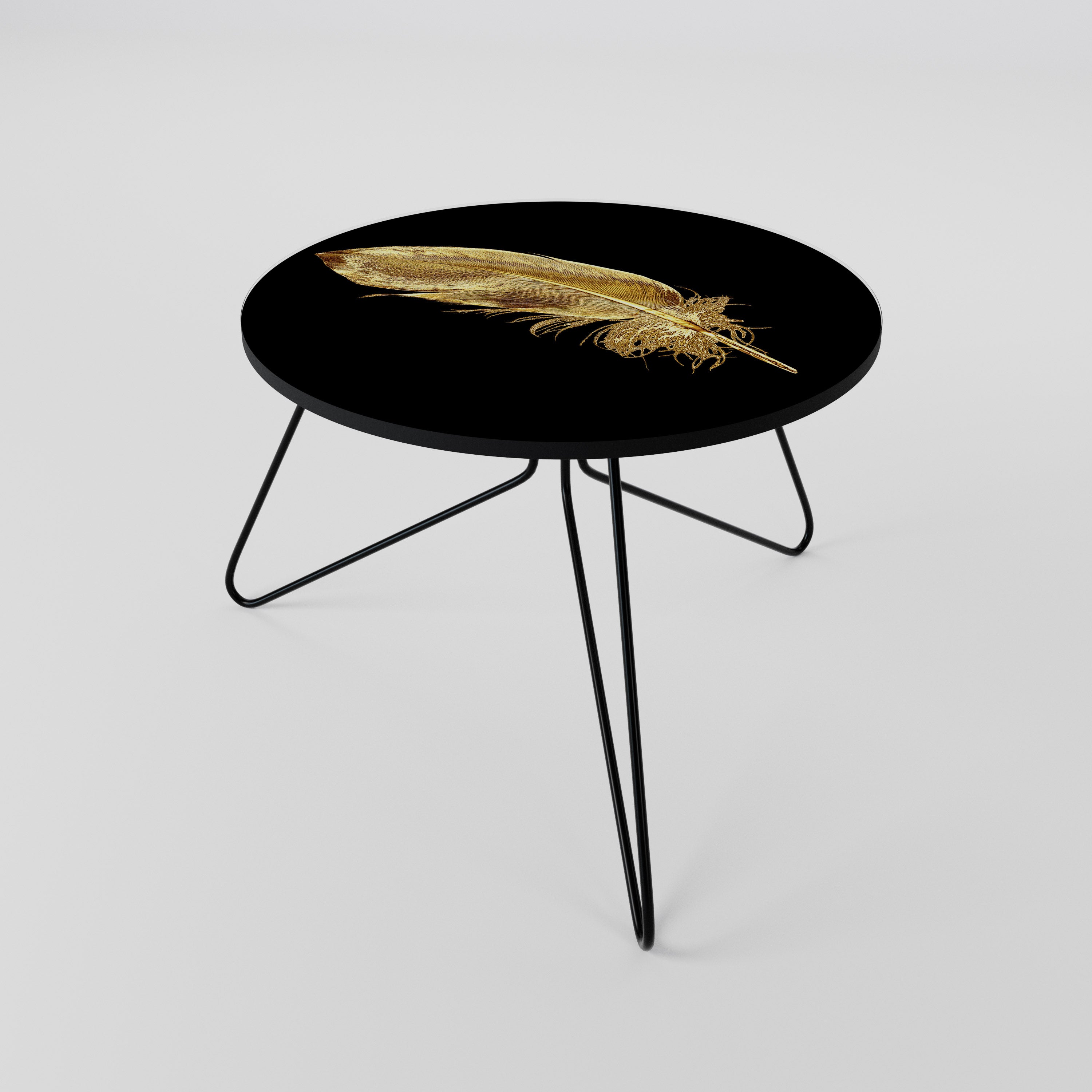 SHIMMERING FEATHER GRACE Coffee Table 60