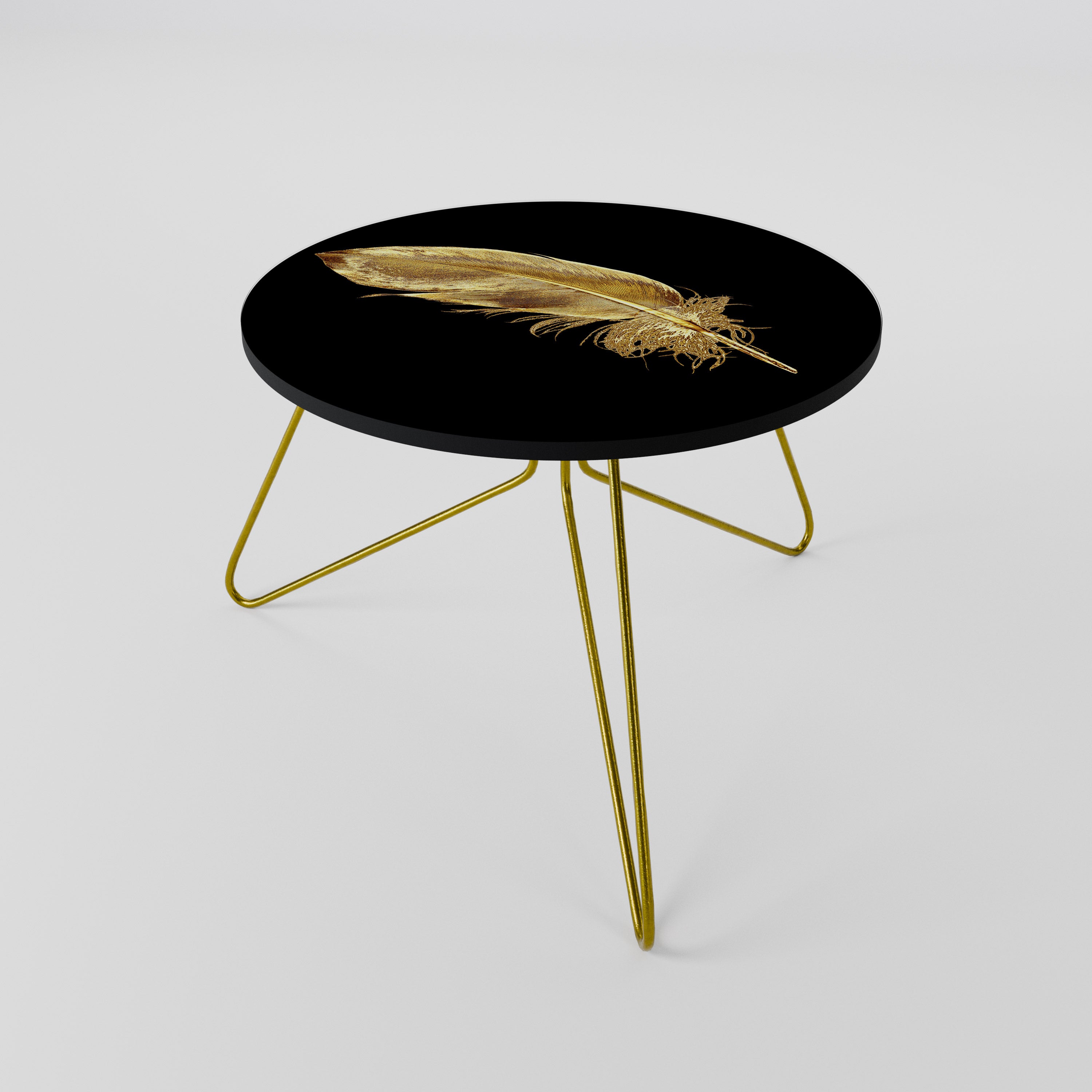 SHIMMERING FEATHER GRACE Coffee Table 60