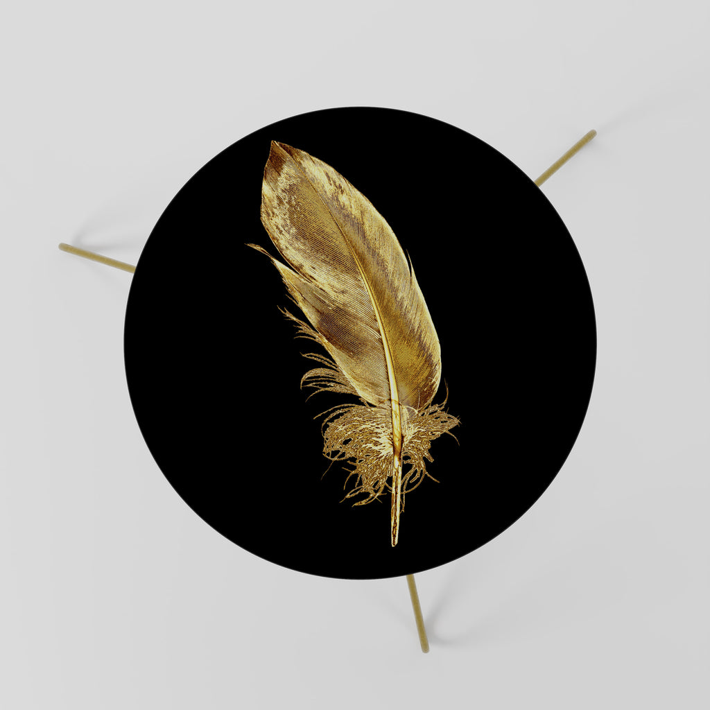 SHIMMERING FEATHER GRACE Coffee Table 60