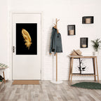 SHIMMERING FEATHER GRACE Póster Vertical Adhesivo