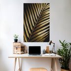 TWILIGHT PALM LIGHT Póster Vertical Adhesivo