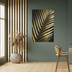 TWILIGHT PALM LIGHT Póster Vertical Adhesivo