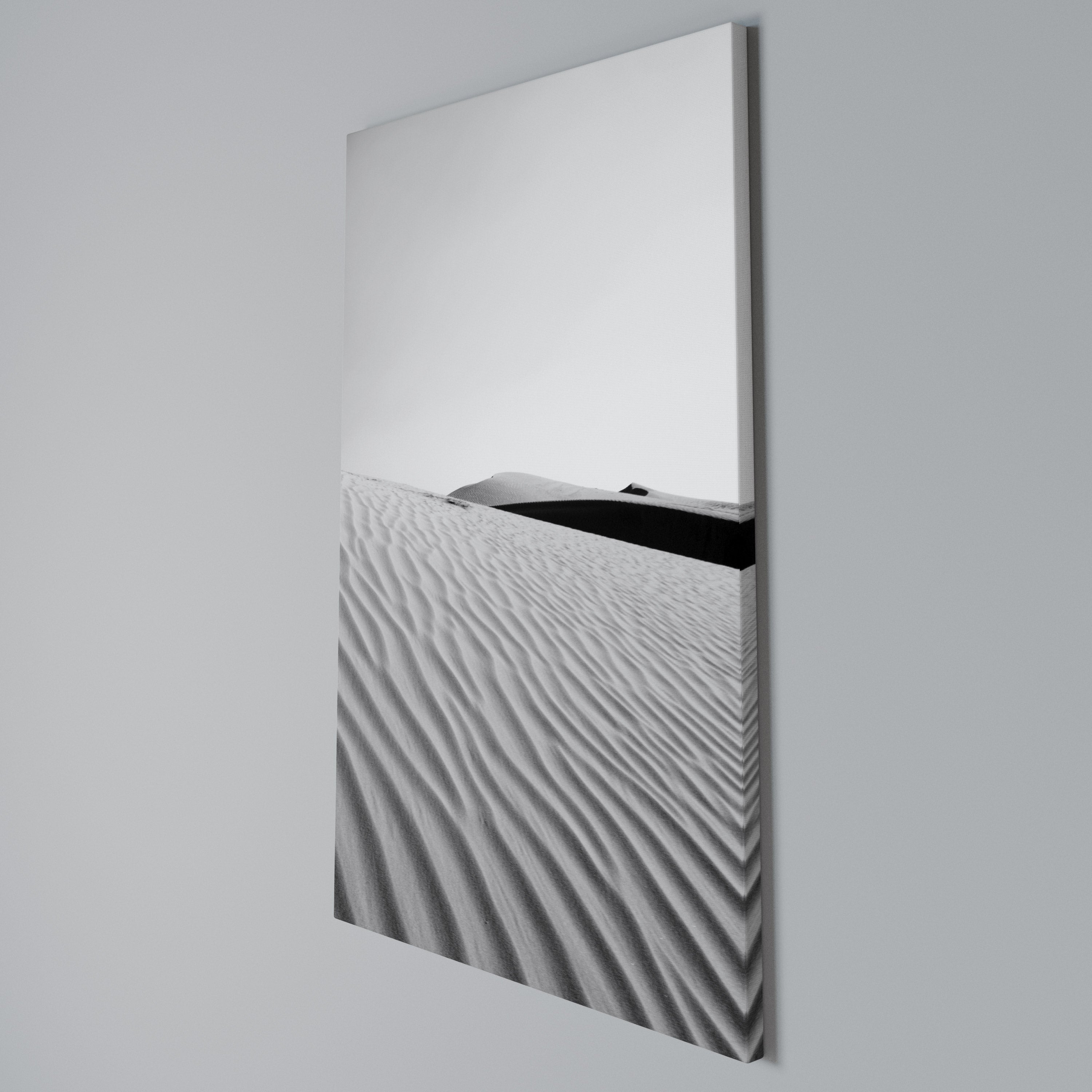 SAND INFINITY Cuadro en lienzo vertical