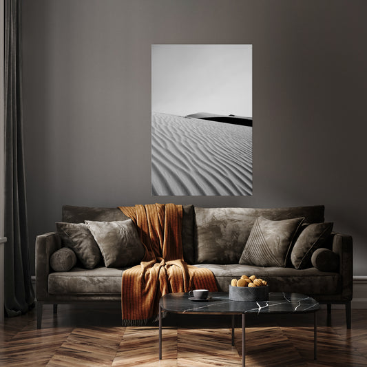 SAND INFINITY Cuadro en lienzo vertical