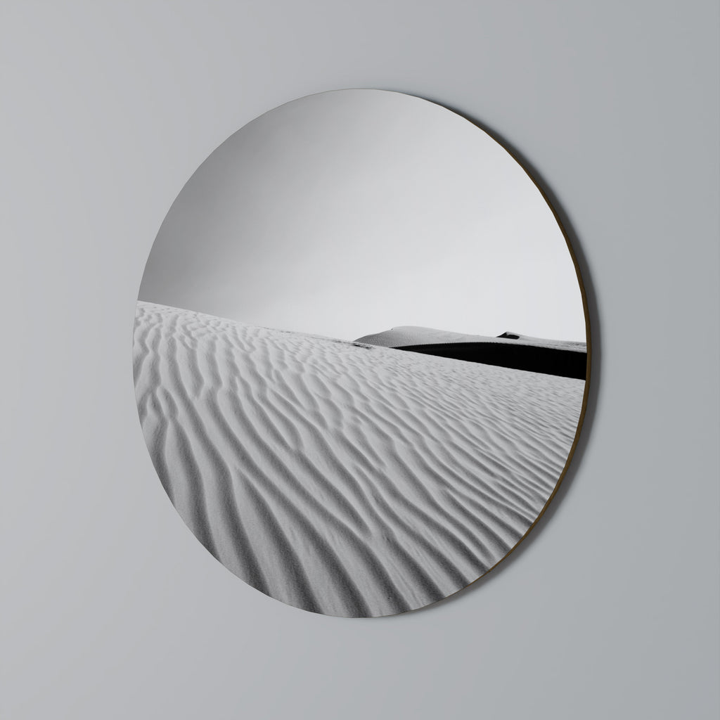 SAND INFINITY Round Wall Art