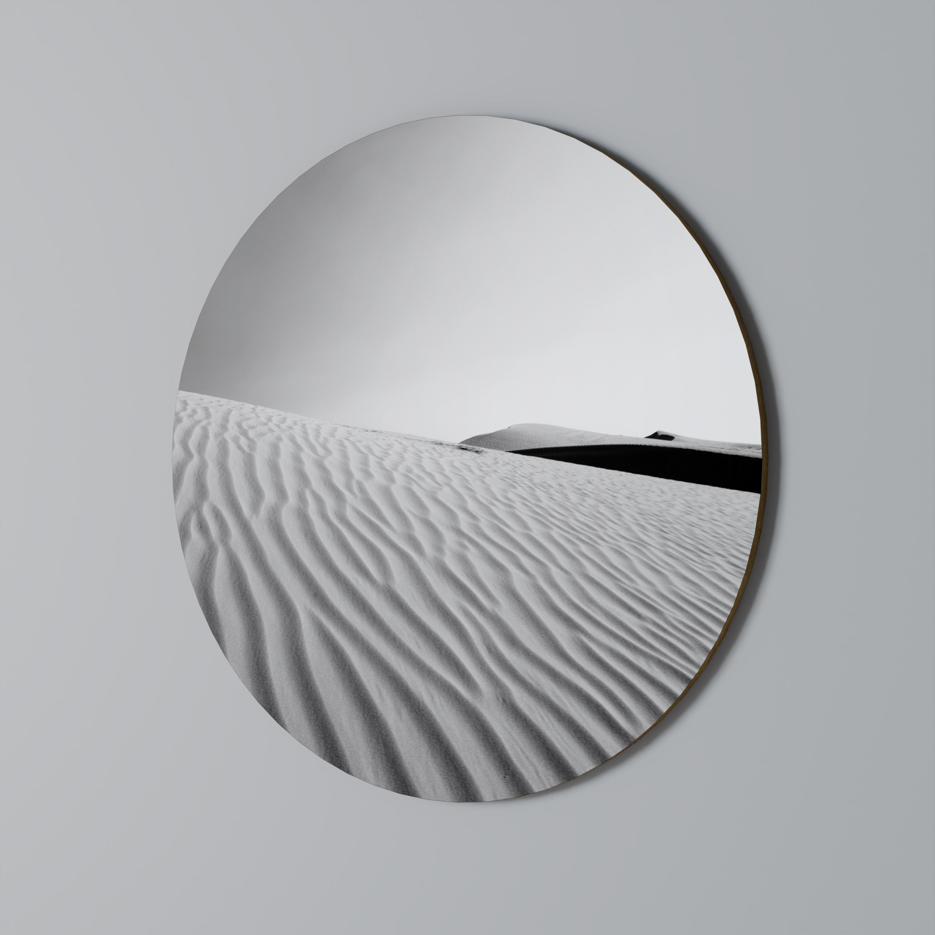 SAND INFINITY Round Wall Art