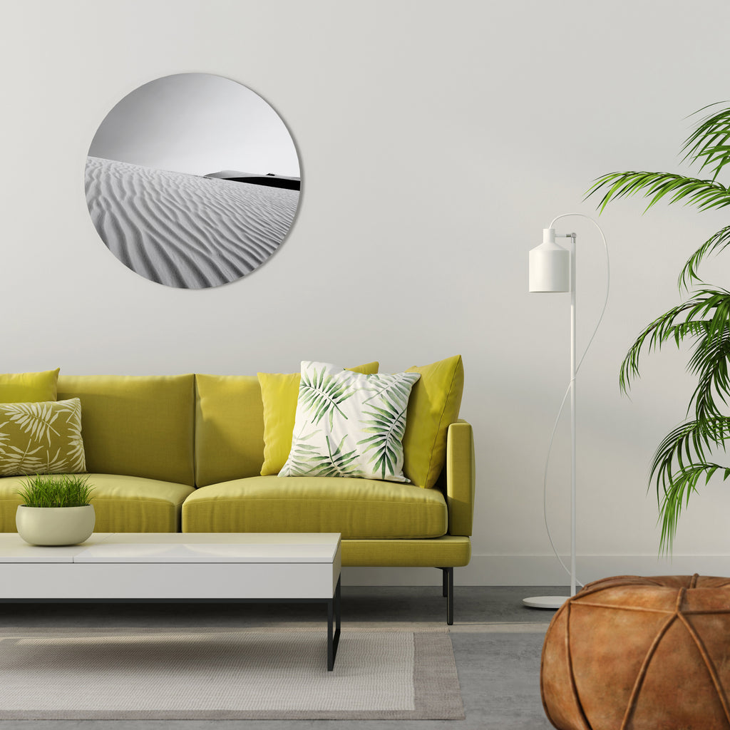 SAND INFINITY Round Wall Art