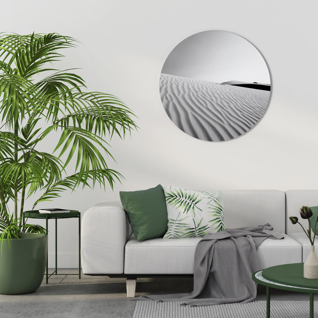 SAND INFINITY Round Wall Art