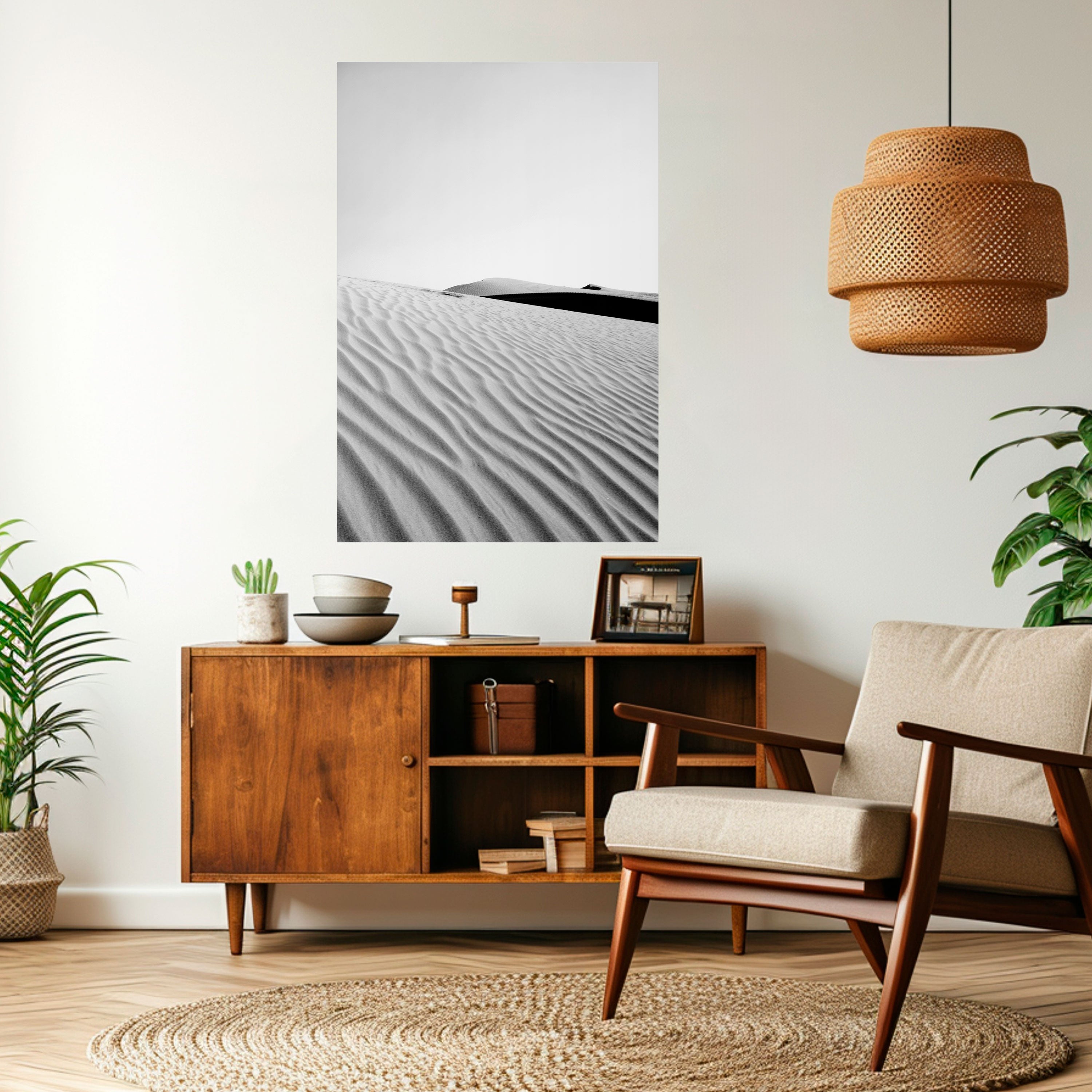 SAND INFINITY Peel and Stick Vertical Poster