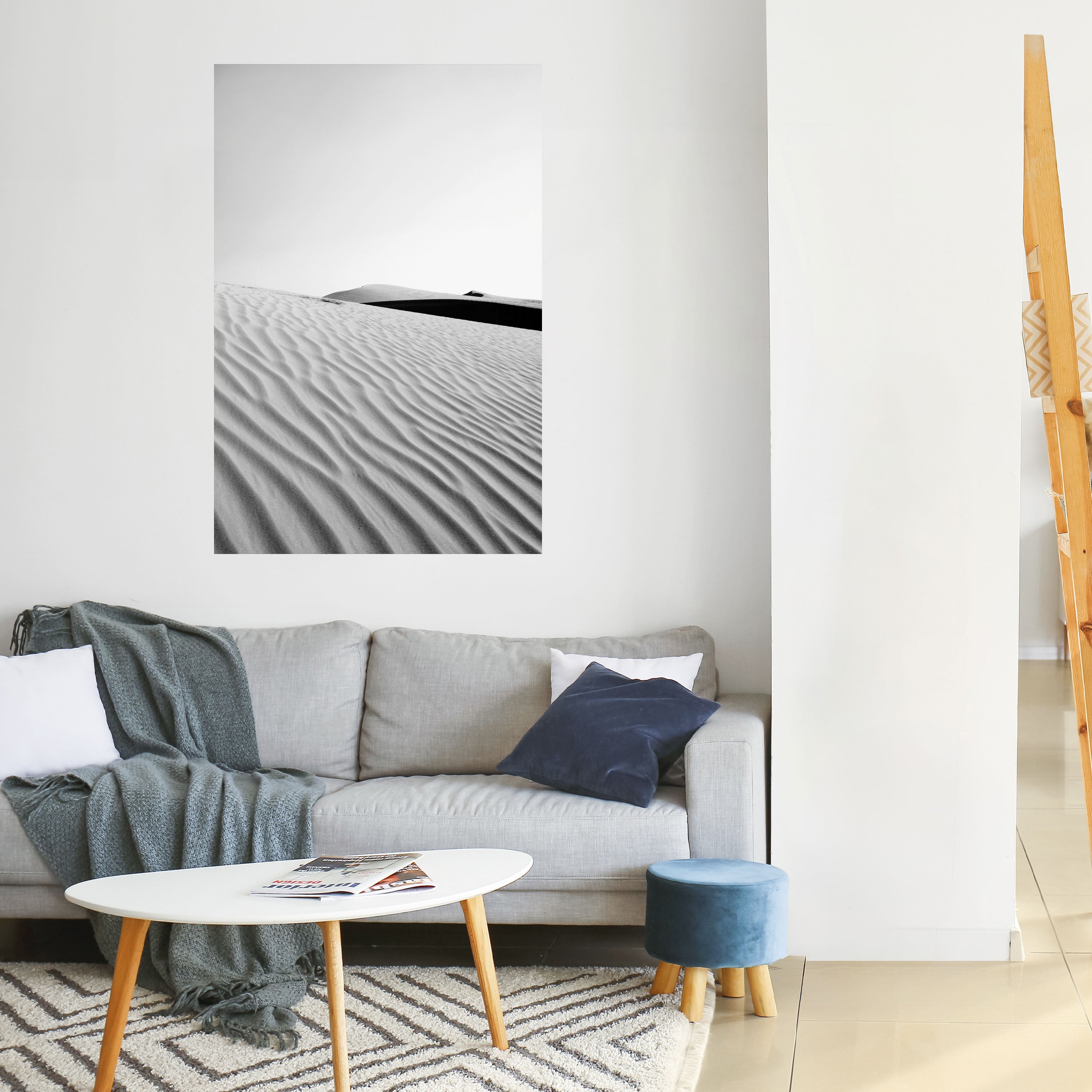 SAND INFINITY Peel and Stick Vertical Poster