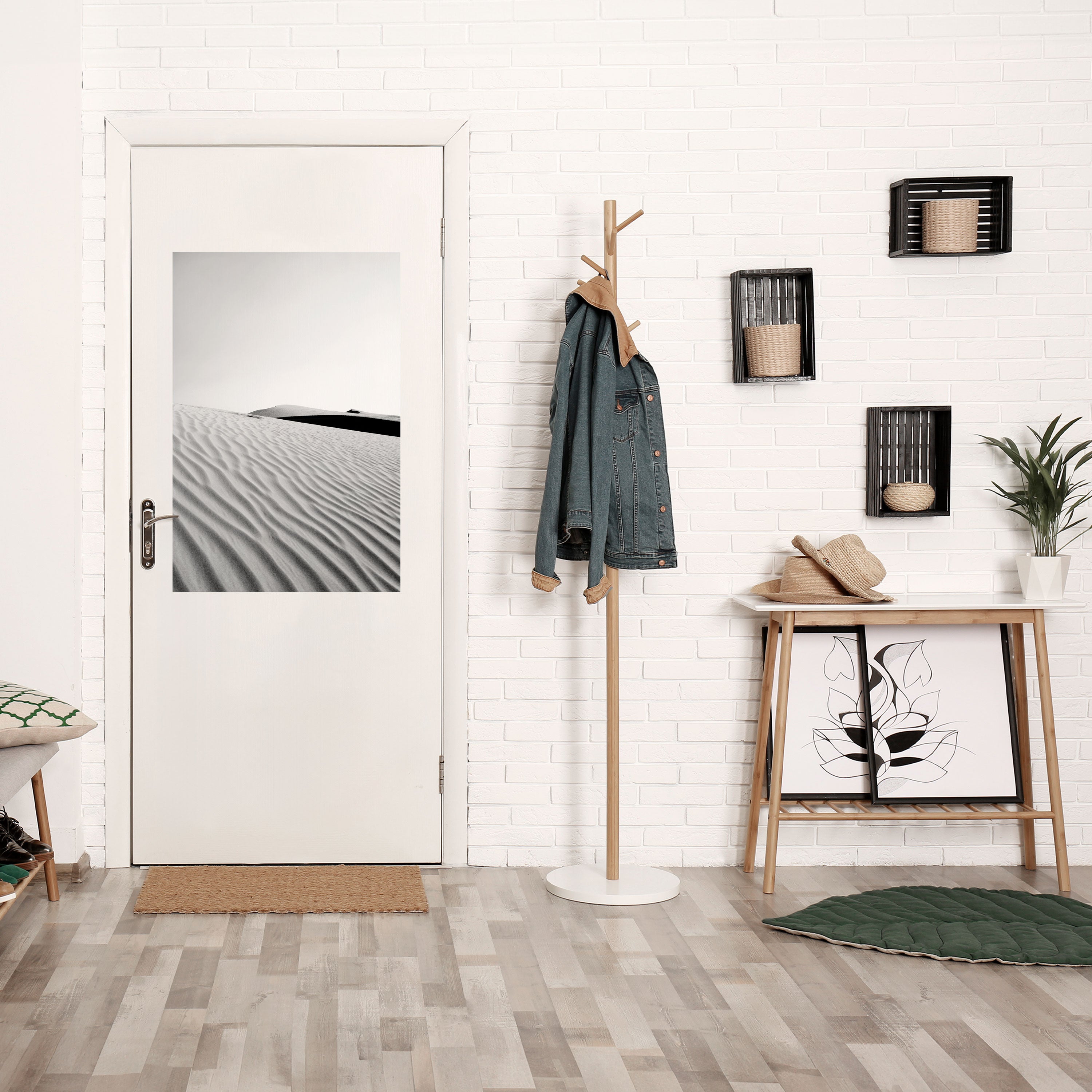 SAND INFINITY Peel and Stick Vertical Poster