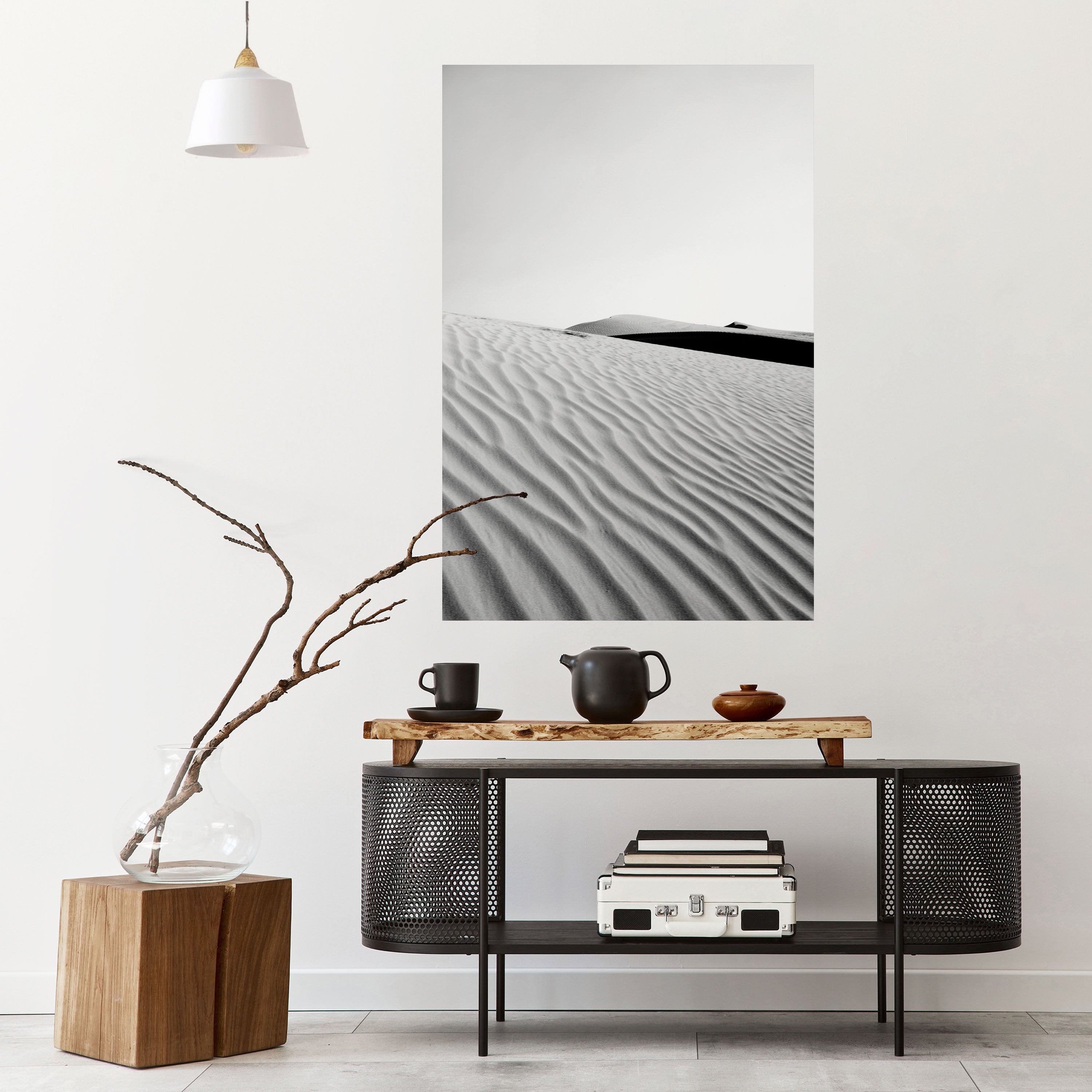 SAND INFINITY Peel and Stick Vertical Poster
