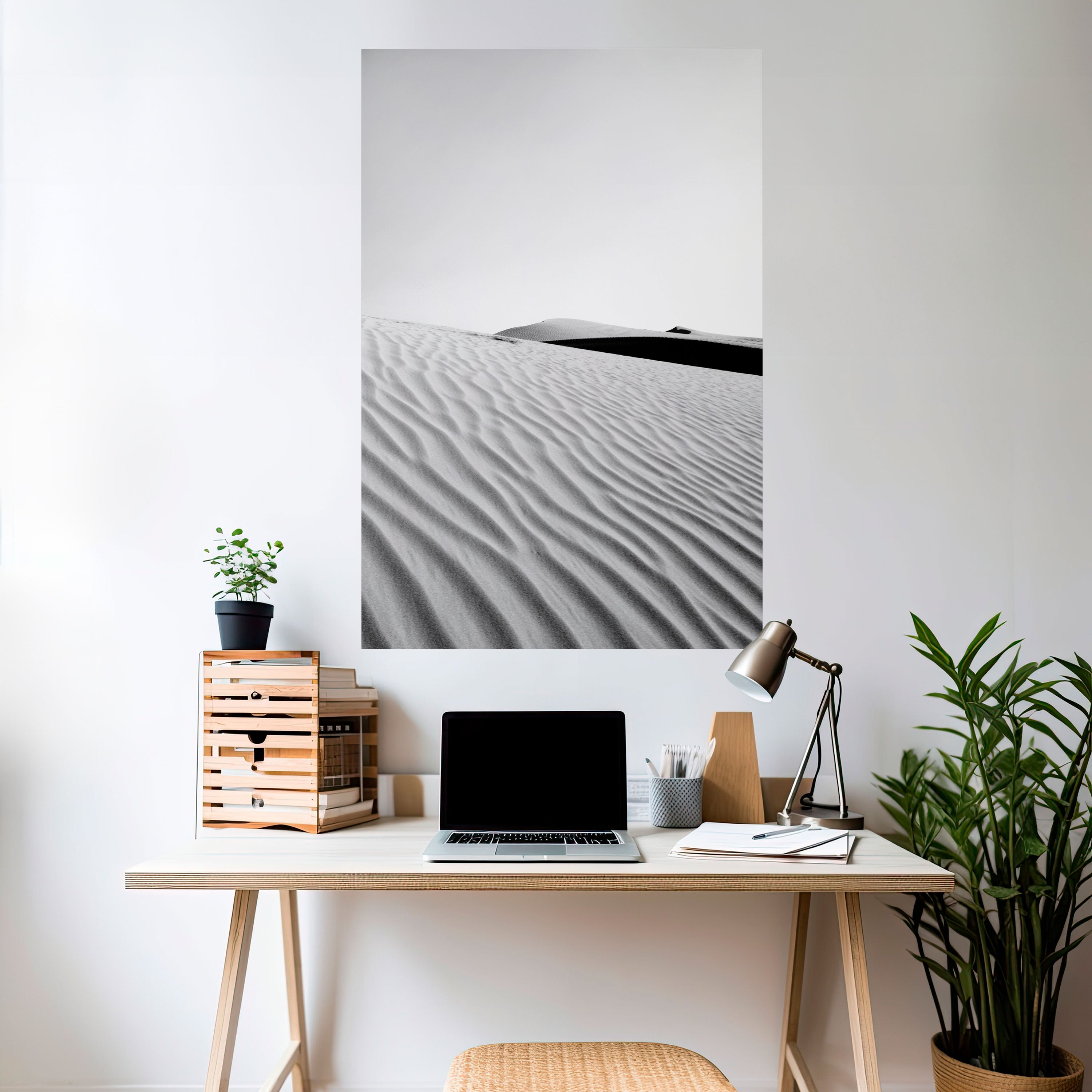 SAND INFINITY Peel and Stick Vertical Poster