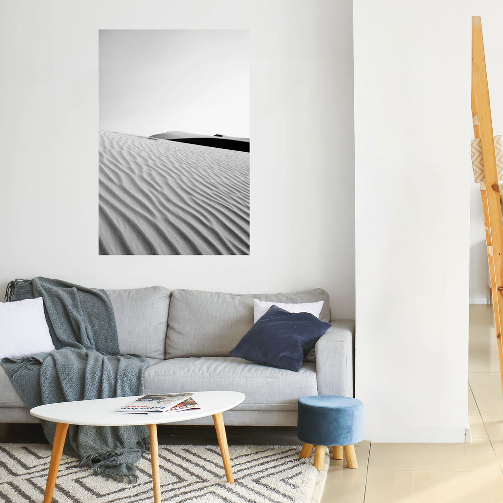 SAND INFINITY Peel and Stick Vertical Poster