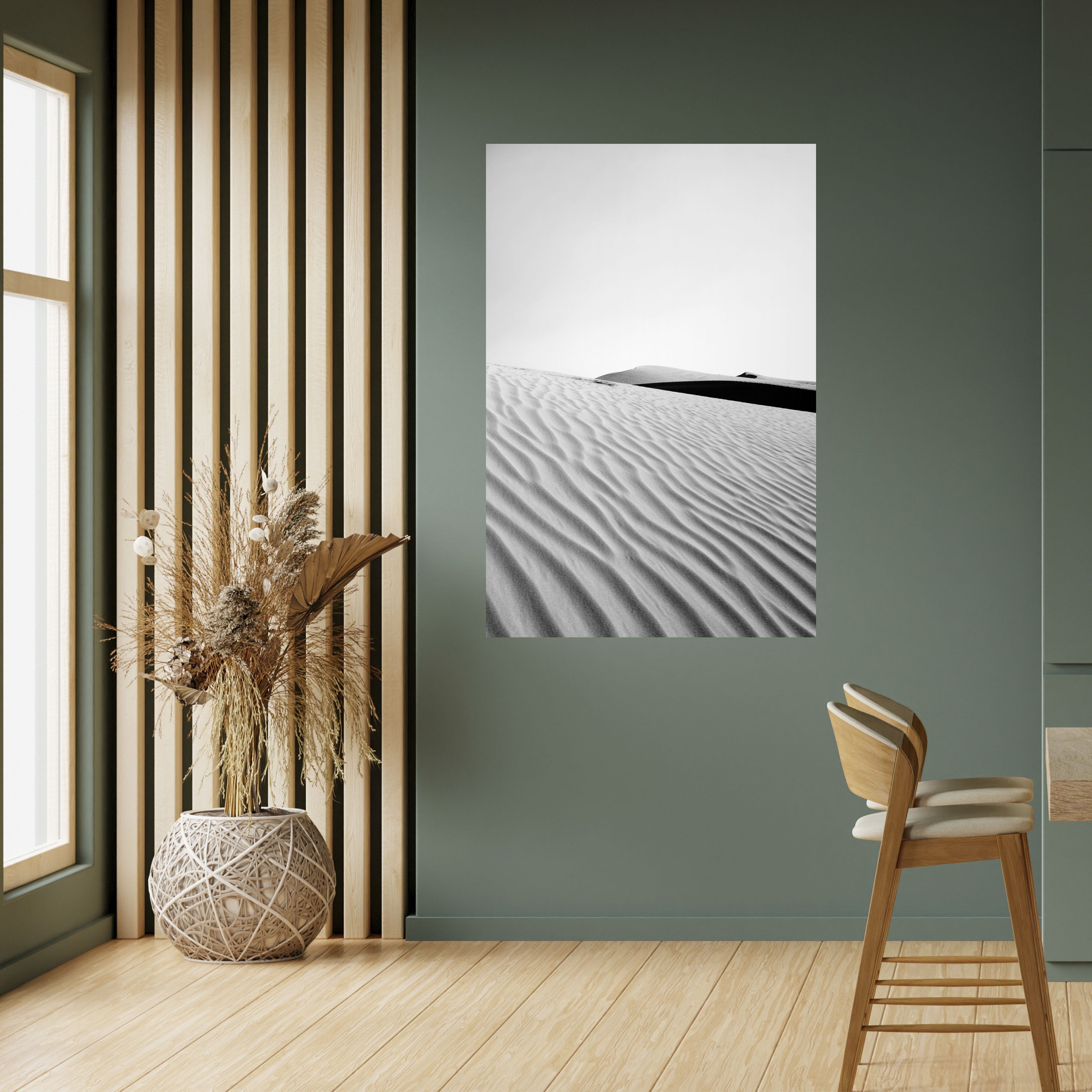 SAND INFINITY Peel and Stick Vertical Poster