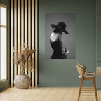 SILHOUETTE OF MYSTERY Peel and Stick Vertical Poster