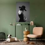 SILHOUETTE OF MYSTERY Peel and Stick Vertical Poster