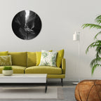 TIME'S WHISPERING CANYON Decoración de Pared Redonda