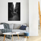 TIME'S WHISPERING CANYON Póster Vertical Adhesivo