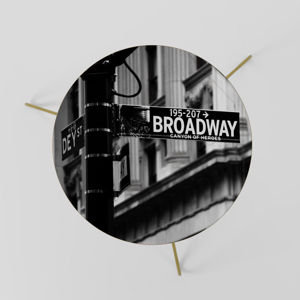 BROADWAY SIGN Coffee Table 60