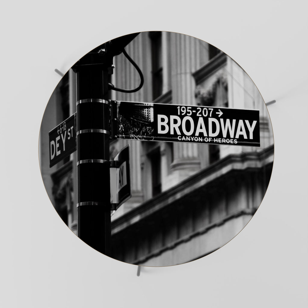 Letrero de Broadway Mesa de centro 69