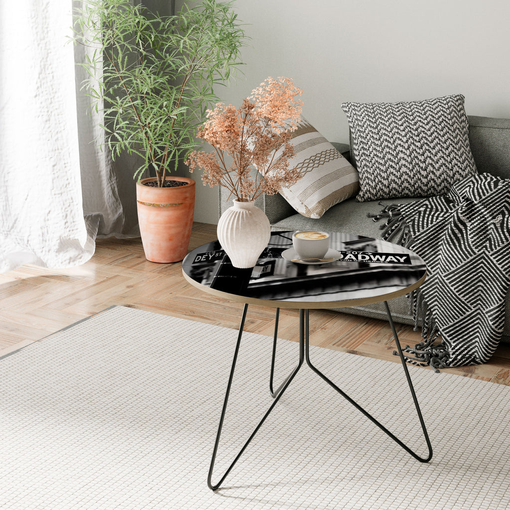 Letrero de Broadway Mesa de centro 69