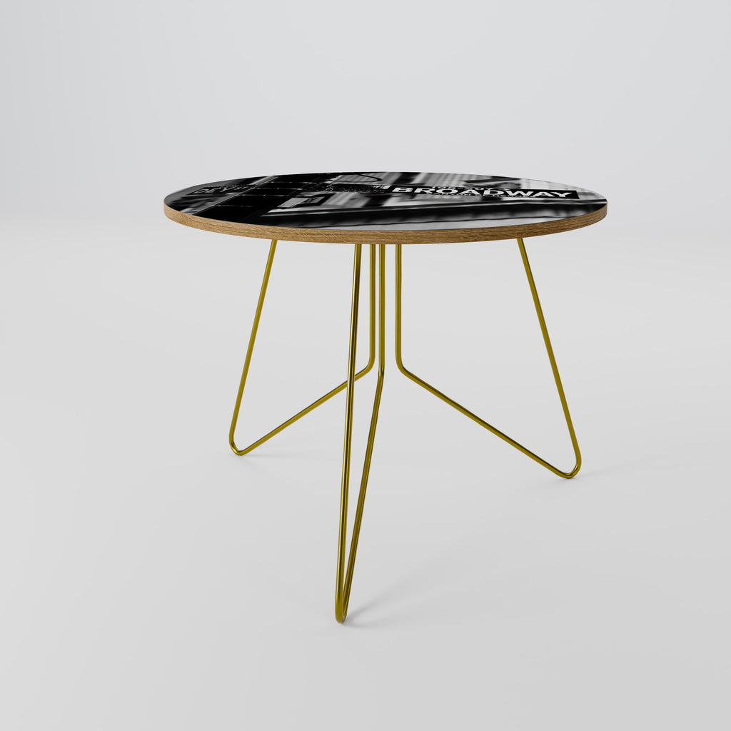 Letrero de Broadway Mesa de centro 69