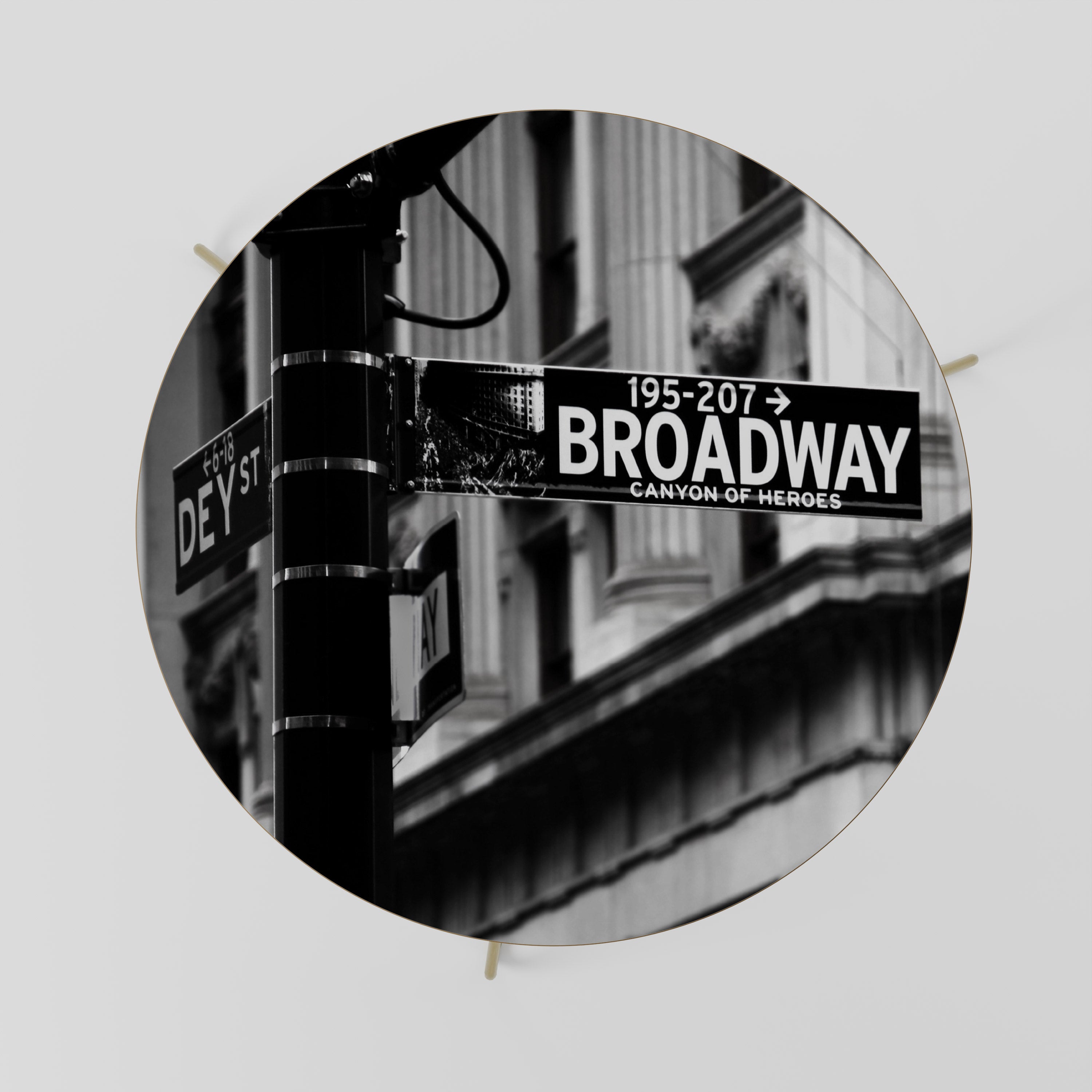 Letrero de Broadway Mesa de centro 69