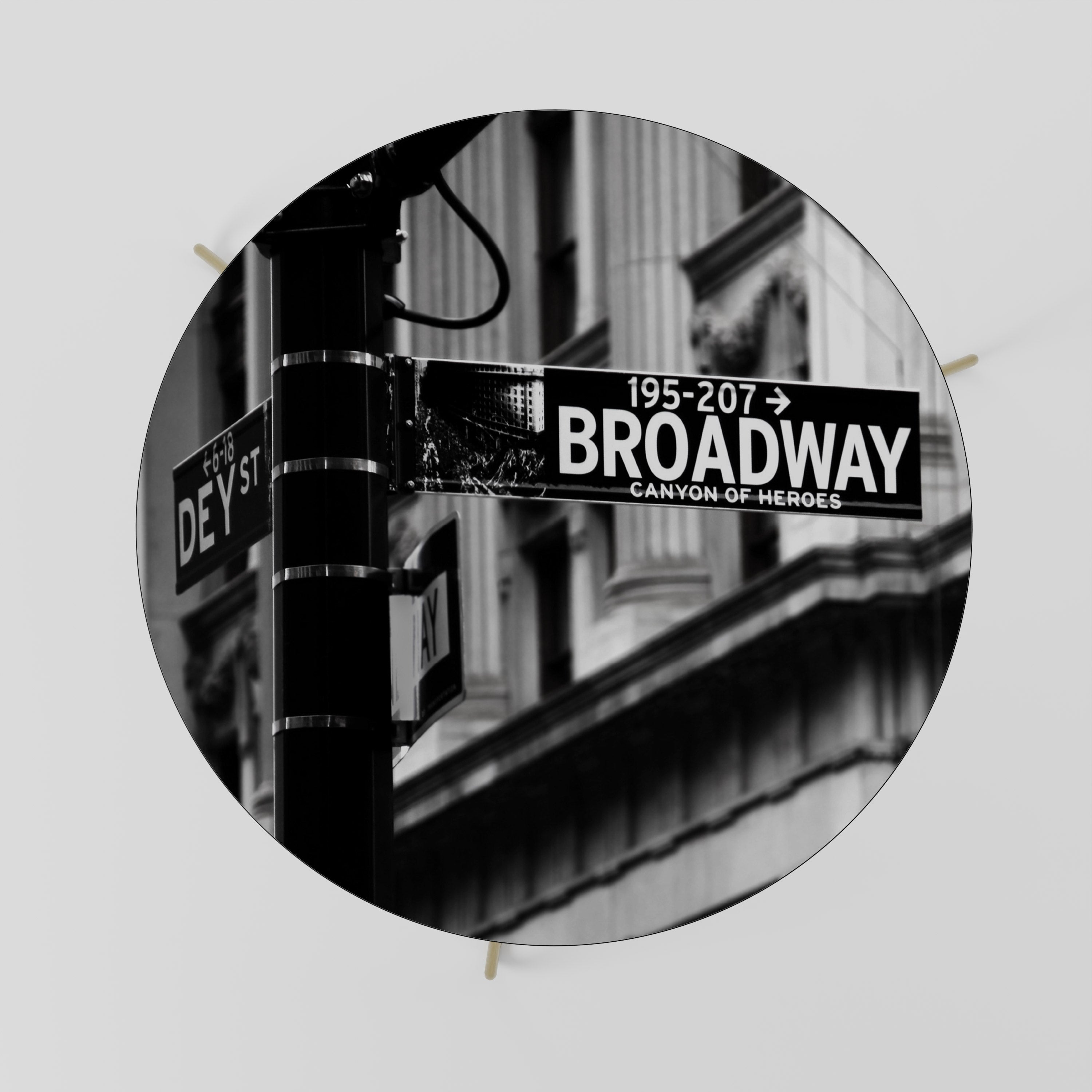 Letrero de Broadway Mesa de centro 69