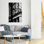 BROADWAY SIGN Peel and Stick Vertical Poster