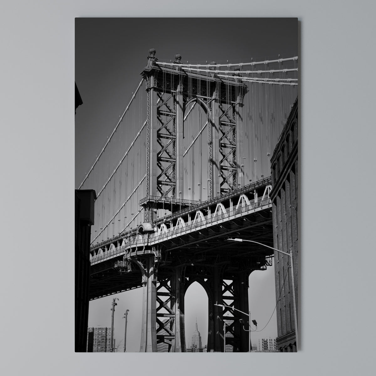 TIMELESS BRIDGE TALES Cuadro en lienzo vertical