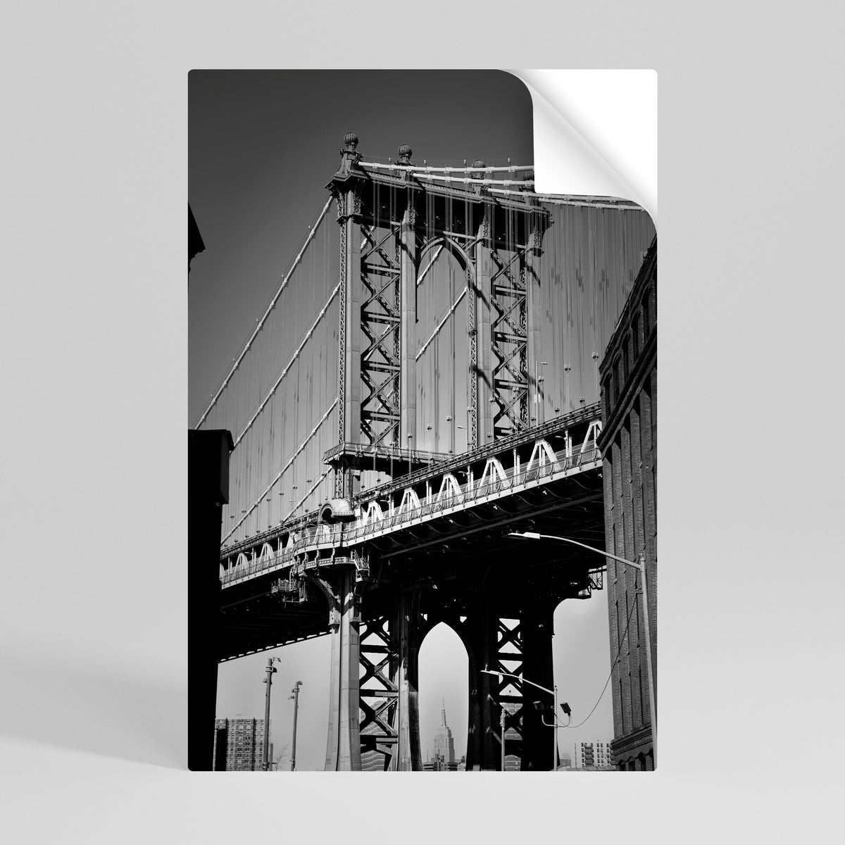 TIMELESS BRIDGE TALES Póster adhesivo vertical