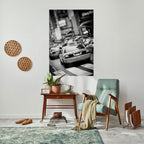 TIMELESS TAXI TALES Póster Vertical Adhesivo