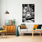 TIMELESS TAXI TALES Póster Vertical Adhesivo