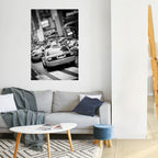 TIMELESS TAXI TALES Póster Vertical Adhesivo