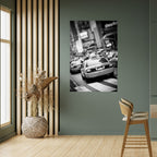 TIMELESS TAXI TALES Póster Vertical Adhesivo